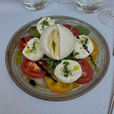 Burrata & Heirloom Tomato